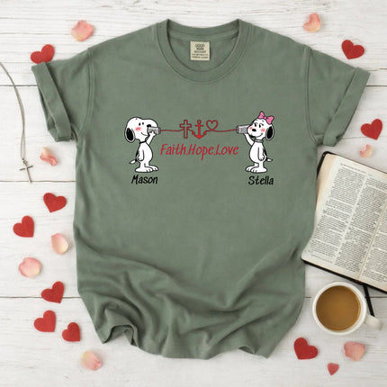 Comfort Colors Faith Hope Love T-Shirt