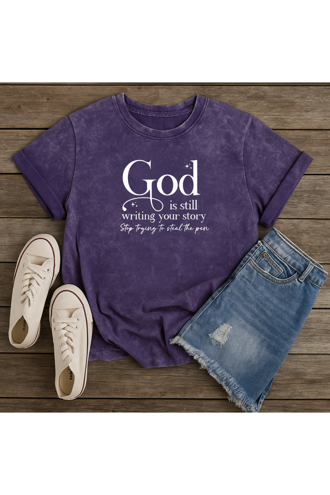 God is still writing Christian T-Shirt