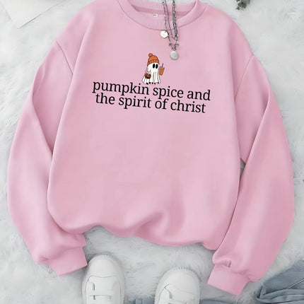 Pumpkin Spice and the Spirit of Christ Sweatshirt