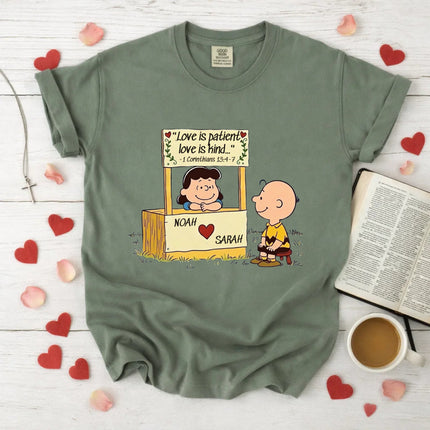 Comfort Colors Love is Patient Love is Kind T-Shirt