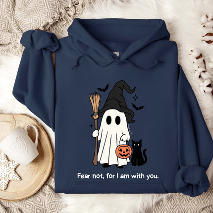 Fear not, for I am with you Gildan Hoodie