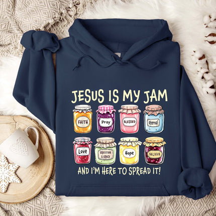 Jesus Is My Jam Gildan Hoodie