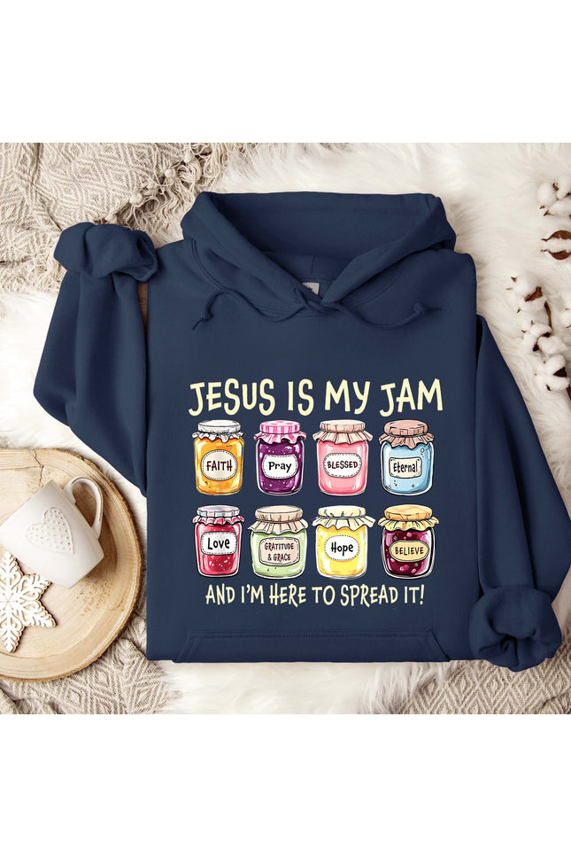 Jesus Is My Jam Gildan Hoodie