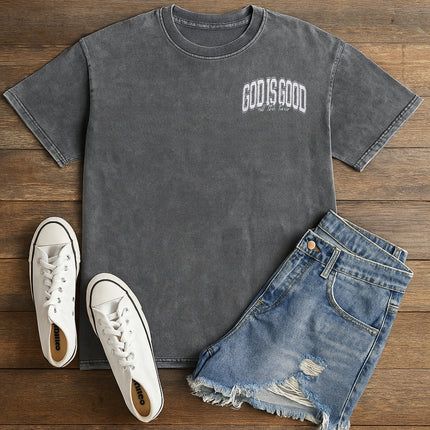 Curvy God Is Good All The Time T-Shirt