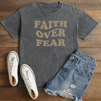 Faith Over Fear Christian T-Shirt
