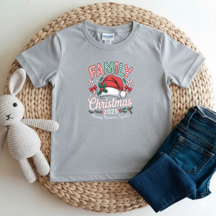 Make Memory Together Christmas T-Shirt for Kids