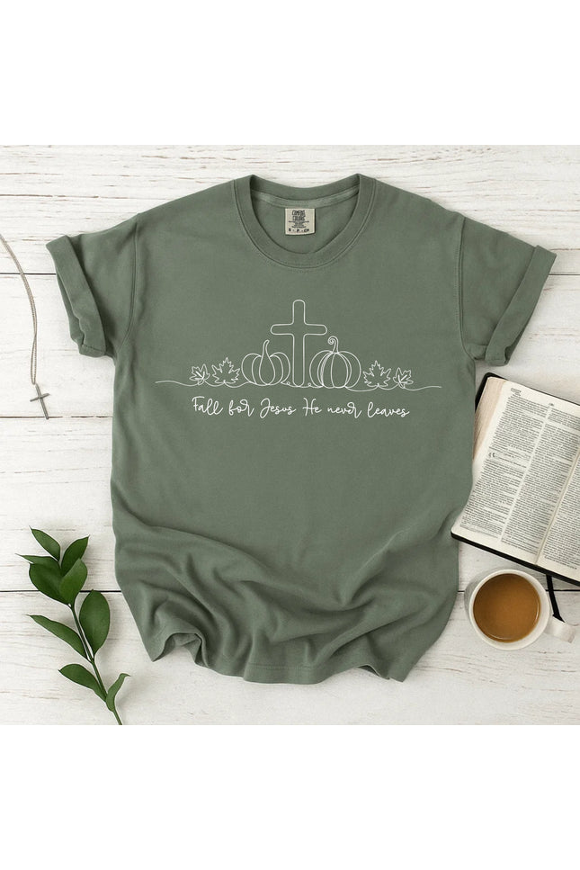 Comfort Color Fall for Jesus Christian T-shirt