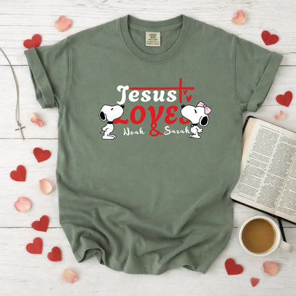 Comfort Colors Jesus Love T-Shirt