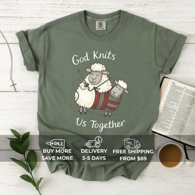 Comfort Colors God Knits Us Together T-Shirt