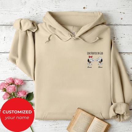 Love Rooted In God Embroidered Hoodie