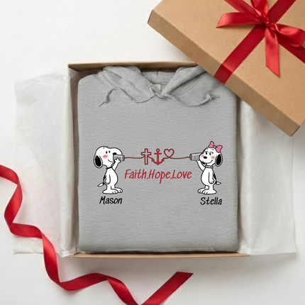 Faith Love Hope Hoodie