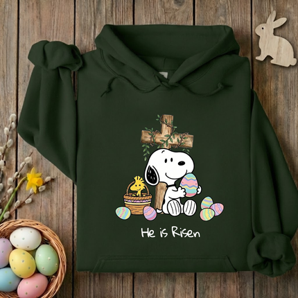 He is Risen Easter Hoodie