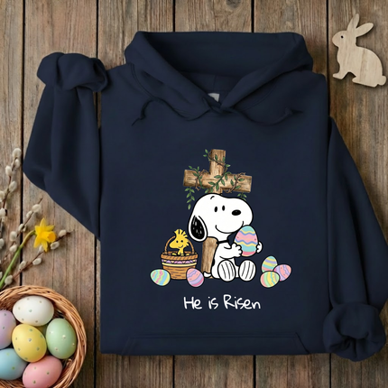 He is Risen Easter Hoodie