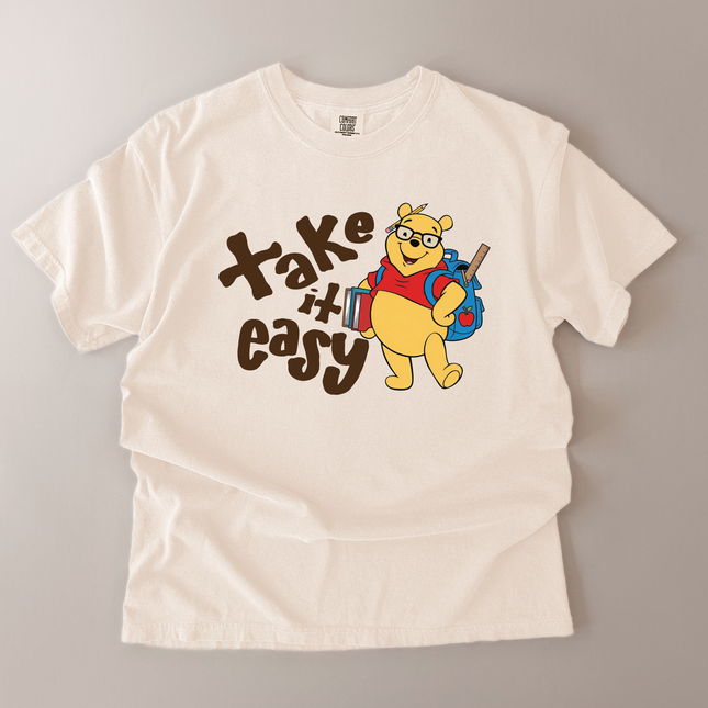 Comfort Colors Take It Easy Pooh T-Shirt