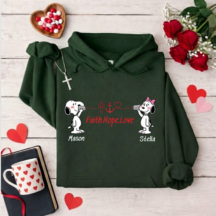 Faith Love Hope Hoodie