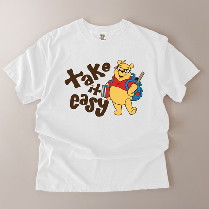 Comfort Colors Take It Easy Pooh T-Shirt