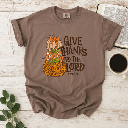Comfort Colors Give Thanks To The Lord T-Shirt
