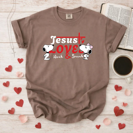 Comfort Colors Jesus Love T-Shirt