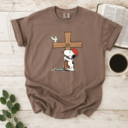 God Loves You Snoopy Comfort Color T-Shirt