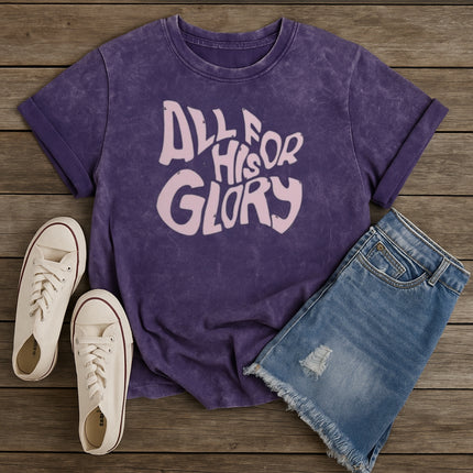 All For His Glory Christian T-Shirt