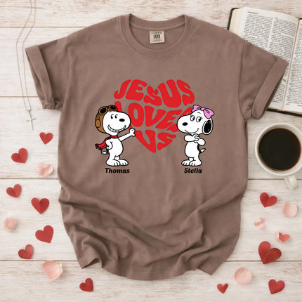 Comfort Colors Jesus Loves Us T-Shirt