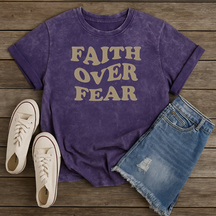 Faith Over Fear Christian T-Shirt