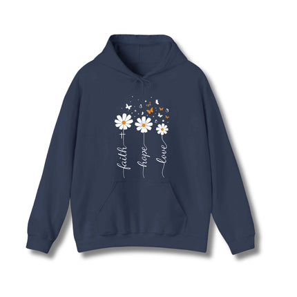 Faith Hope Love Gildan Hoodie