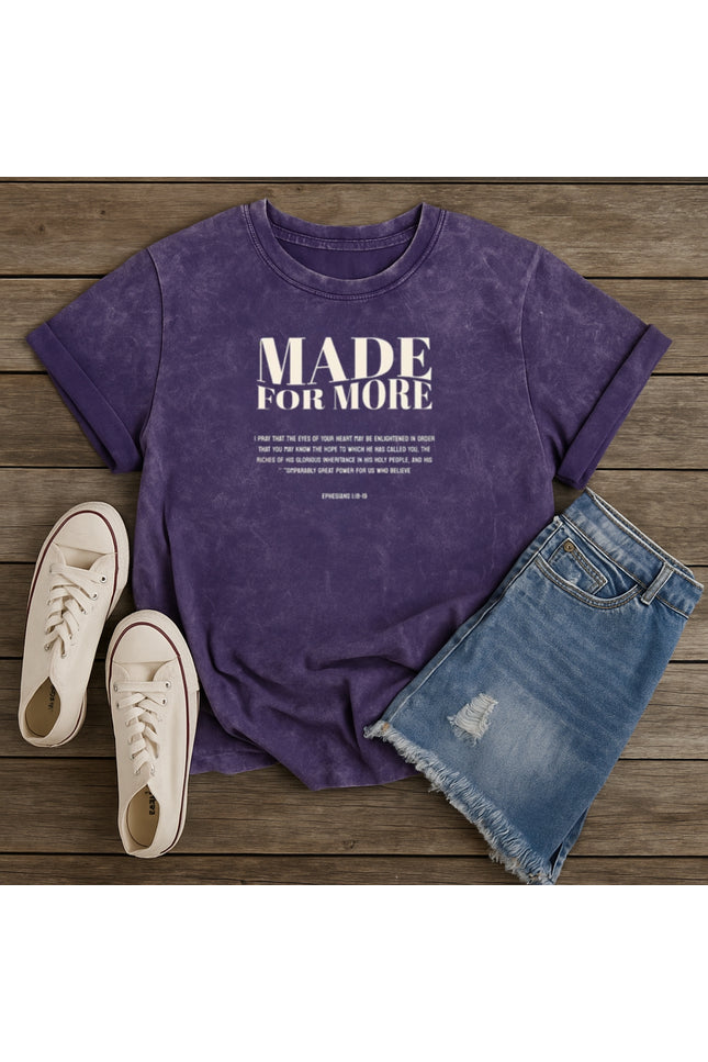Made For More Christian T-Shirt
