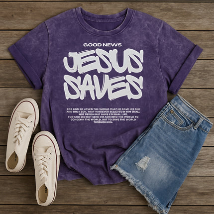 Jesus Saves – Good News Christian T-Shirt