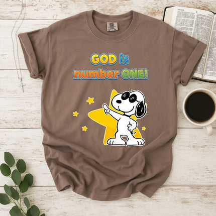 Comfort Colors God Is Number One T-Shirt