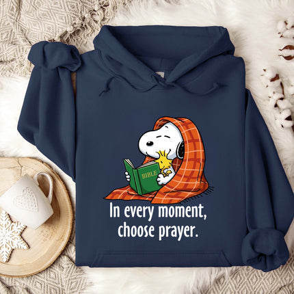 In Every Moment Choose Prayer Hoodie