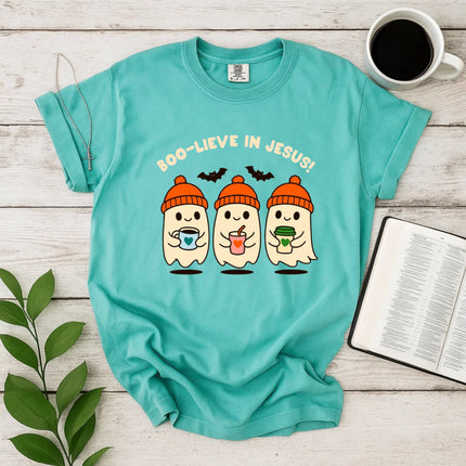 Comfort Colors Boo-lieve in Jesus T-Shirt