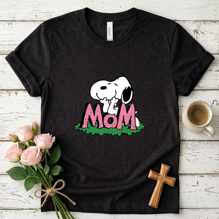 Cute Dog MOM T-Shirt