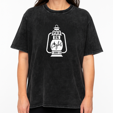God Is Light Christian T-Shirt