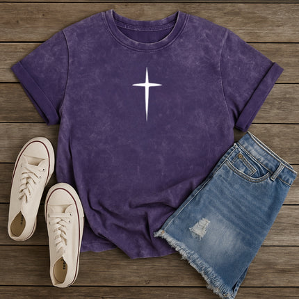 Minimalist Christian Cross T-Shirt