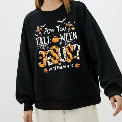 Halloween Christian Shirt with Matthew 4:19 Bible Verse