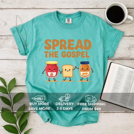 Comfort Colors Spread The Gospel T-Shirt