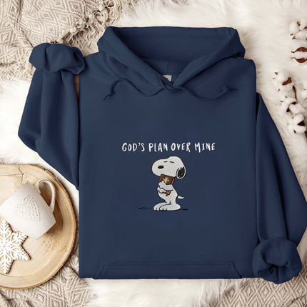 God's Plan Over Mine Embroidered Hoodie