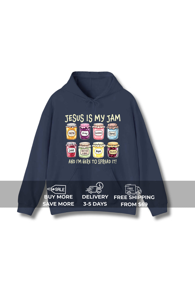 Jesus Is My Jam Gildan Hoodie