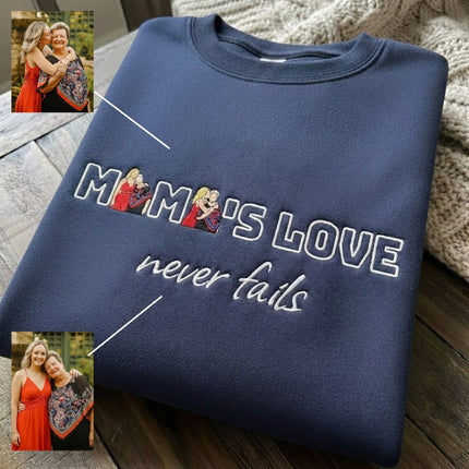 Mama's Love Embroidered Sweatshirt