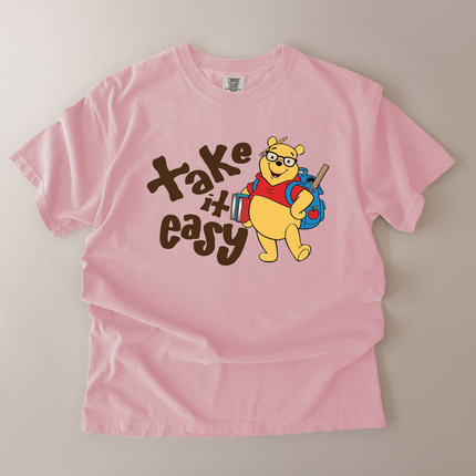 Comfort Colors Take It Easy Pooh T-Shirt