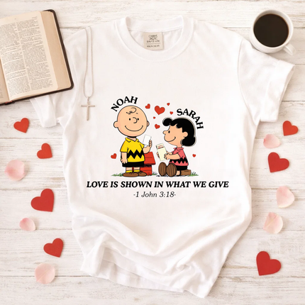 Comfort Colors Love Is Shown T-Shirt