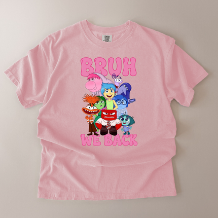 Comfort Colors Bruh We Back Graphic T-Shirt