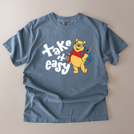 Comfort Colors Take It Easy Pooh T-Shirt