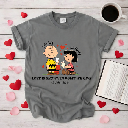Comfort Colors Love Is Shown T-Shirt