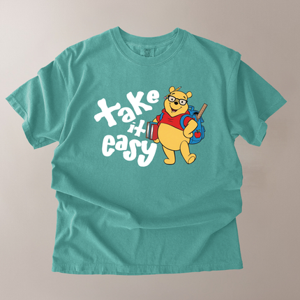 Comfort Colors Take It Easy Pooh T-Shirt