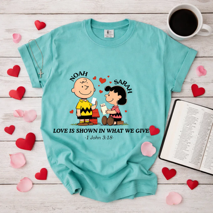 Comfort Colors Love Is Shown T-Shirt