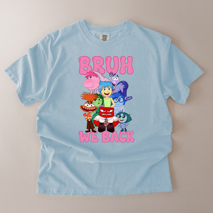 Comfort Colors Bruh We Back Graphic T-Shirt