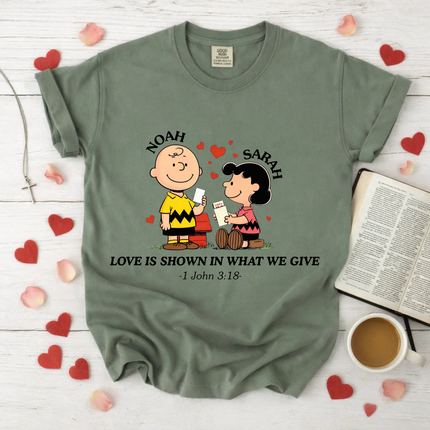 Comfort Colors Love Is Shown T-Shirt