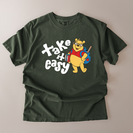Comfort Colors Take It Easy Pooh T-Shirt
